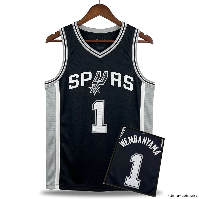 Spurs' Wembanyama-style jersey