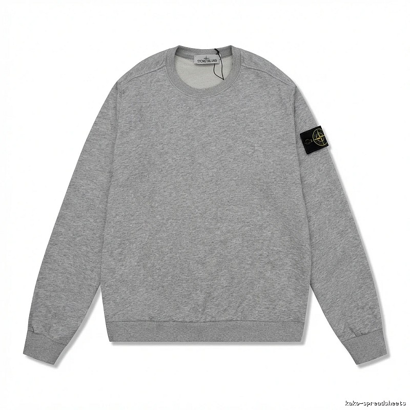 Stone Island basic grey sweatshirt