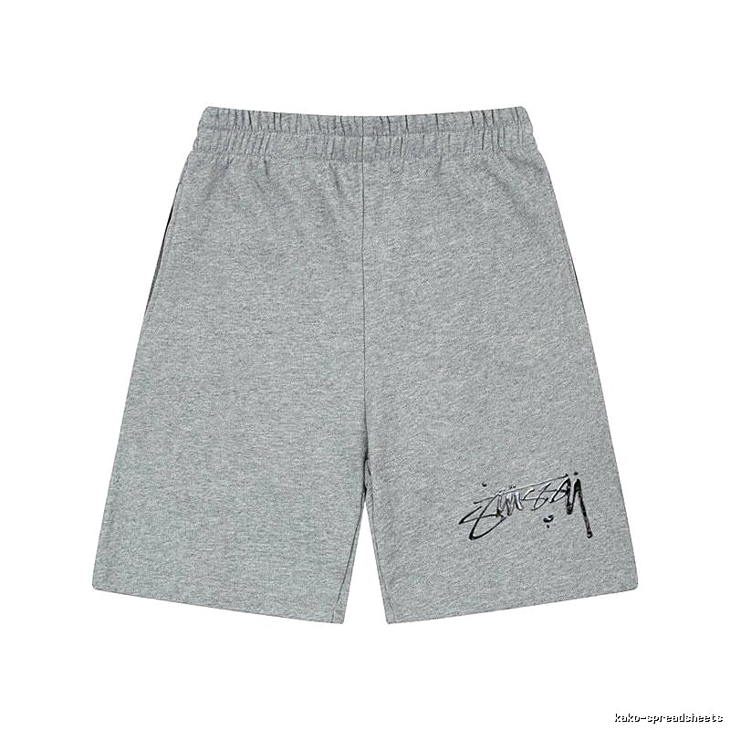 Stussy basic gray shorts