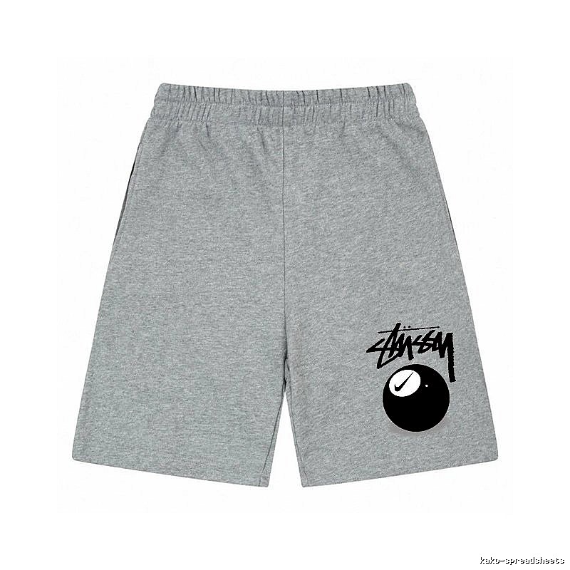 Stussy trendy and cool style gray shorts