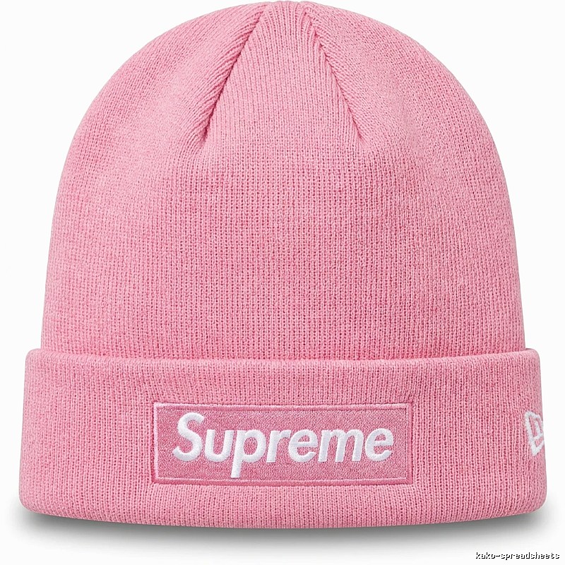 Supreme basic style pink cold hat