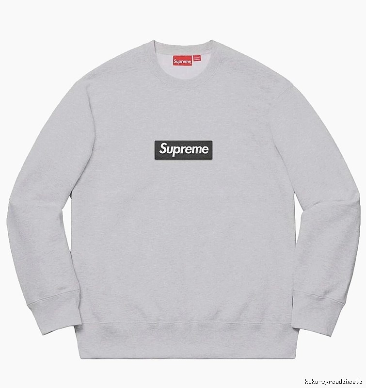 Supreme Classic Logo hoodie Gray Red Oversized with Travel-Friendly Style