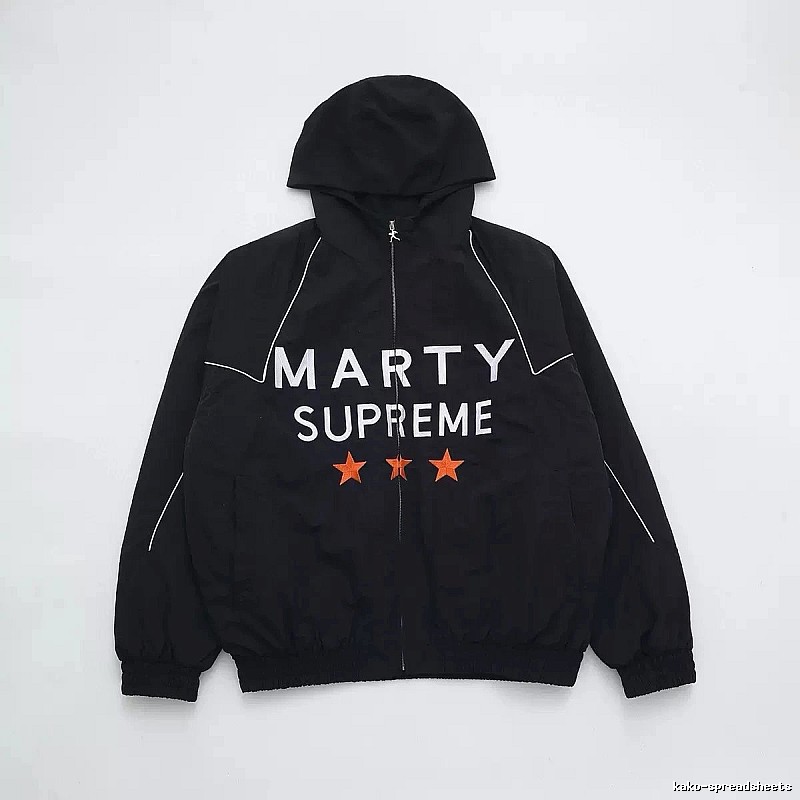 Supreme Marty Stars Black Pullover Hoodie