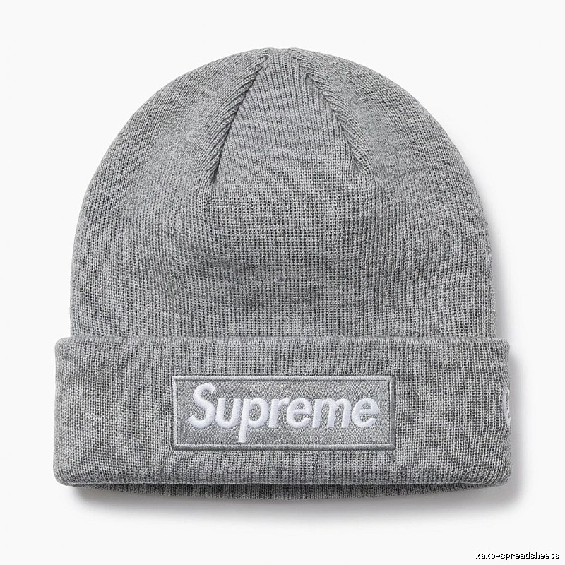 Supreme minimalist style grey hat