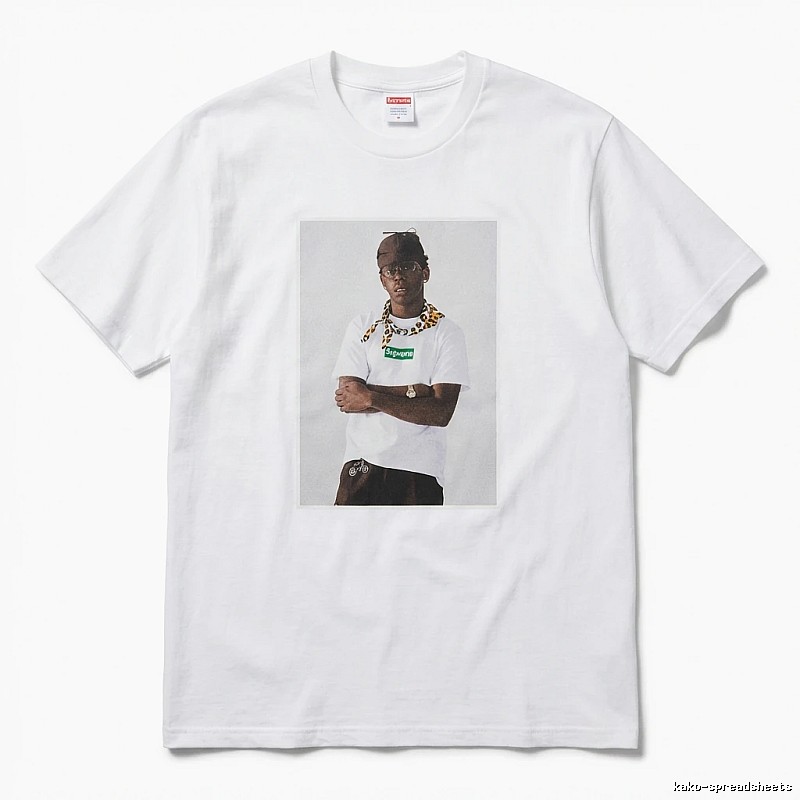 Supreme Portrait Style White T-shirt