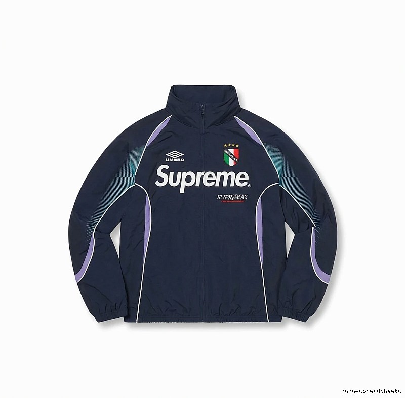 Supreme sporty dark blue jacket