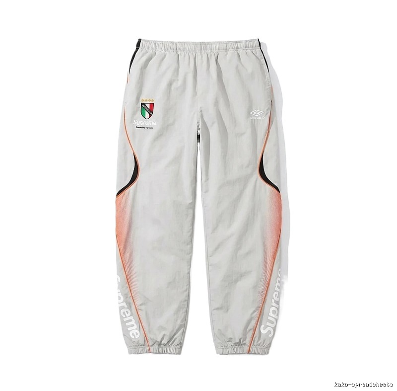 Supreme sporty light gray long pants