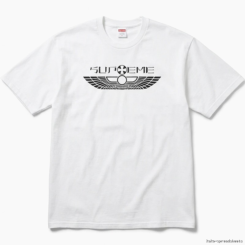 Supreme Wing Wind White T-shirt
