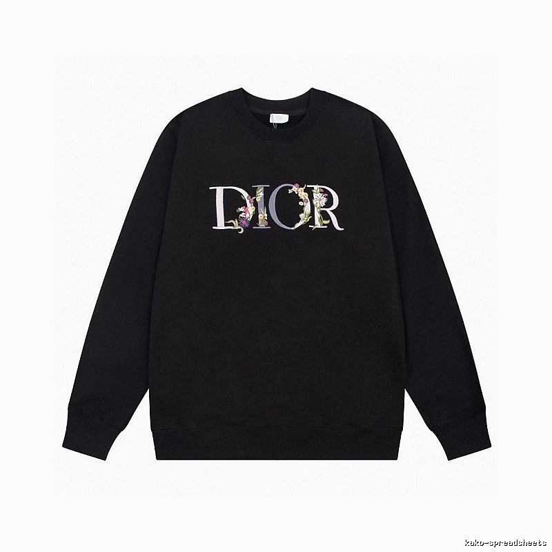 Sweatshirt by Dior with Black Sweatshirt with Dior Floral
