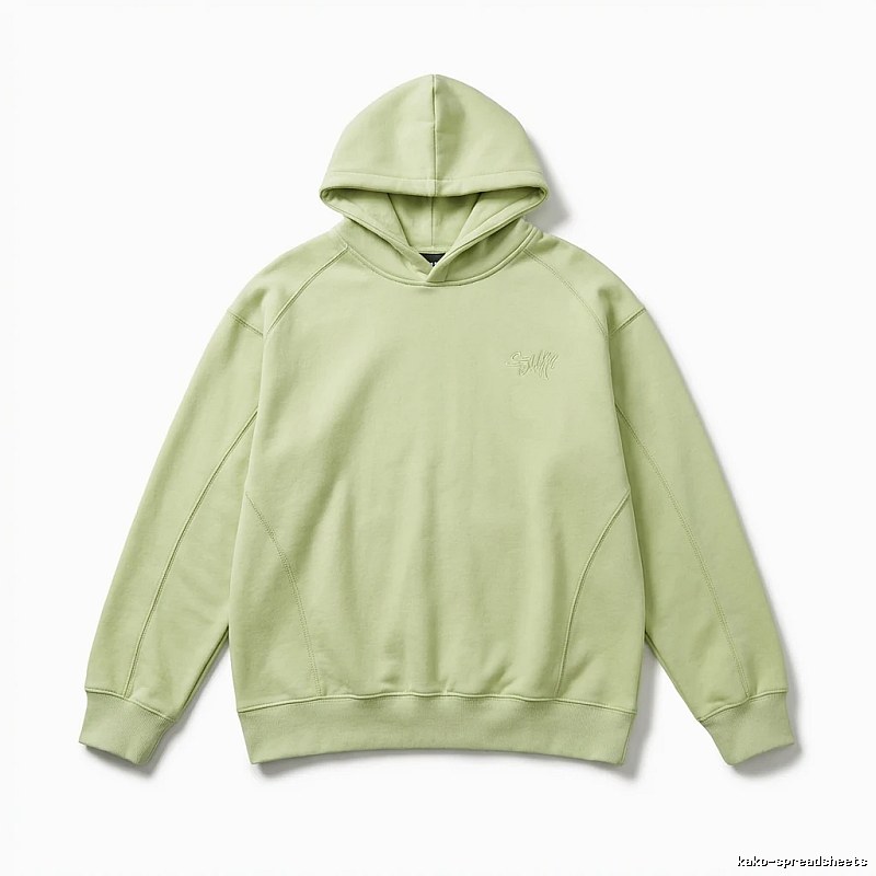 SynaWorld Hooded Minimalist Style Sweatshirt