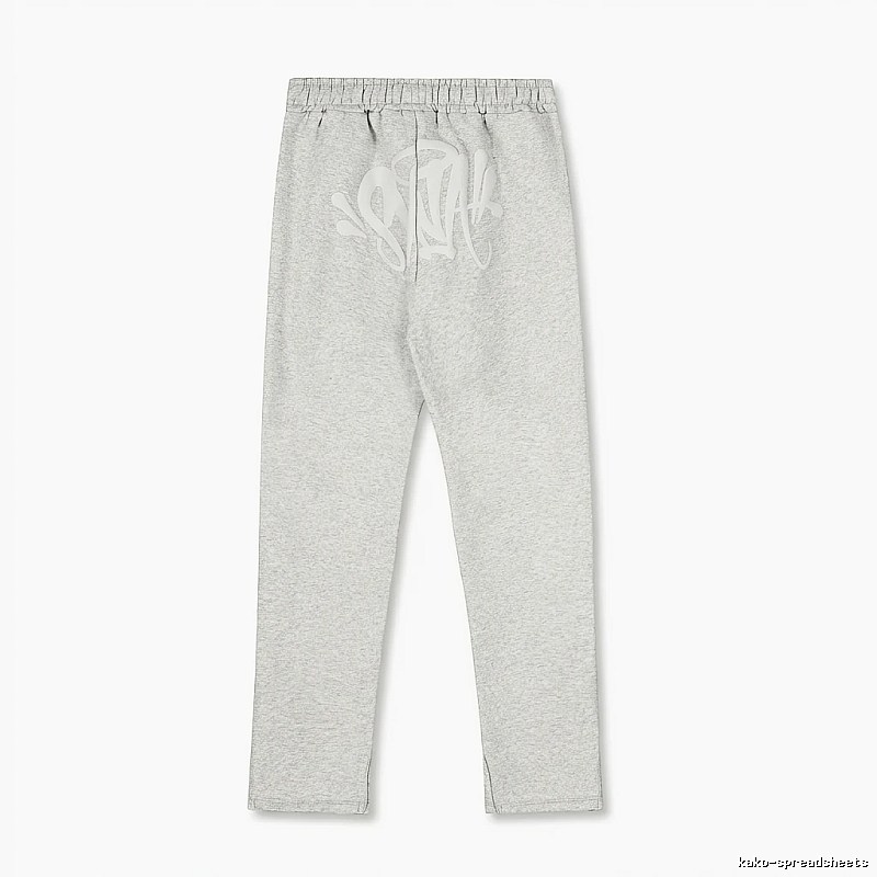 SynaWorld Trendy Cool Style Light Gray Sweatpants