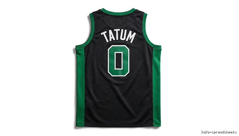 Tatum series black-green basketball uniforms