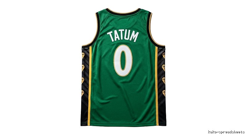 Tatum Series Retro Green Jersey