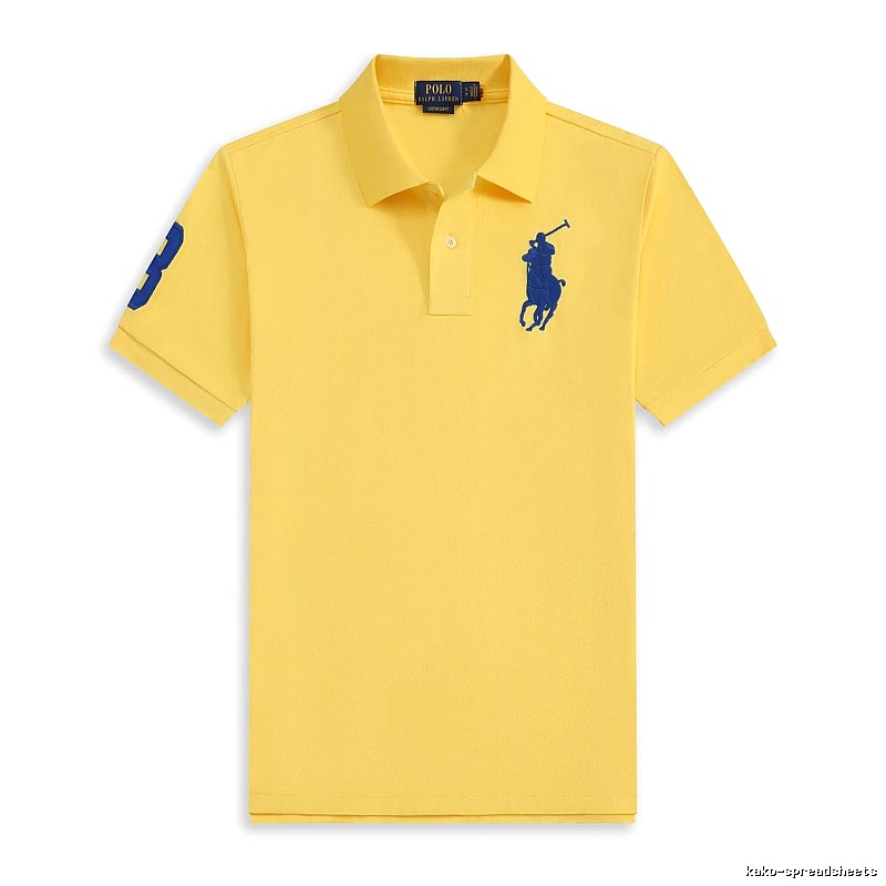 The classic yellow shirt of Ralph Lauren Polo.