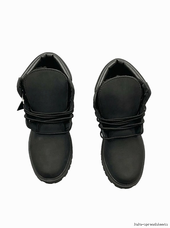 Timberland classic black work boots.