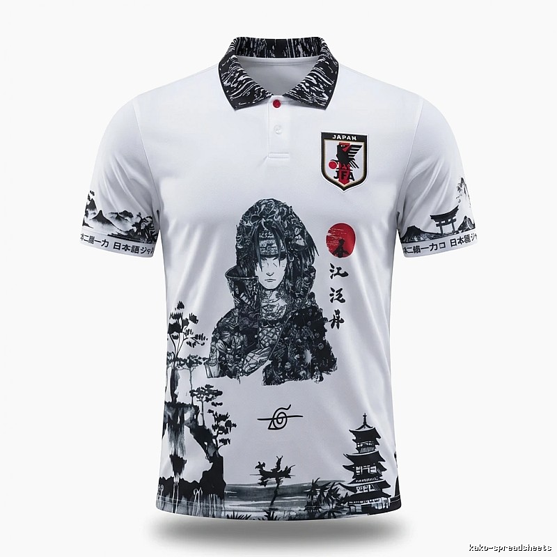 Tokyo Ghoul wind white short-sleeved shirt.
