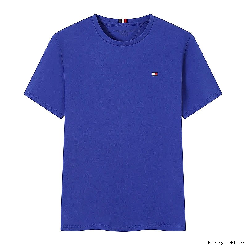Tommy Hilfiger Multicolor Blue Logo T-Shirt City Outfit