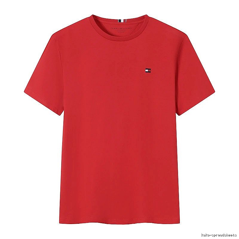 Tommy Hilfiger Red Logo T-Shirt Weekend Wear