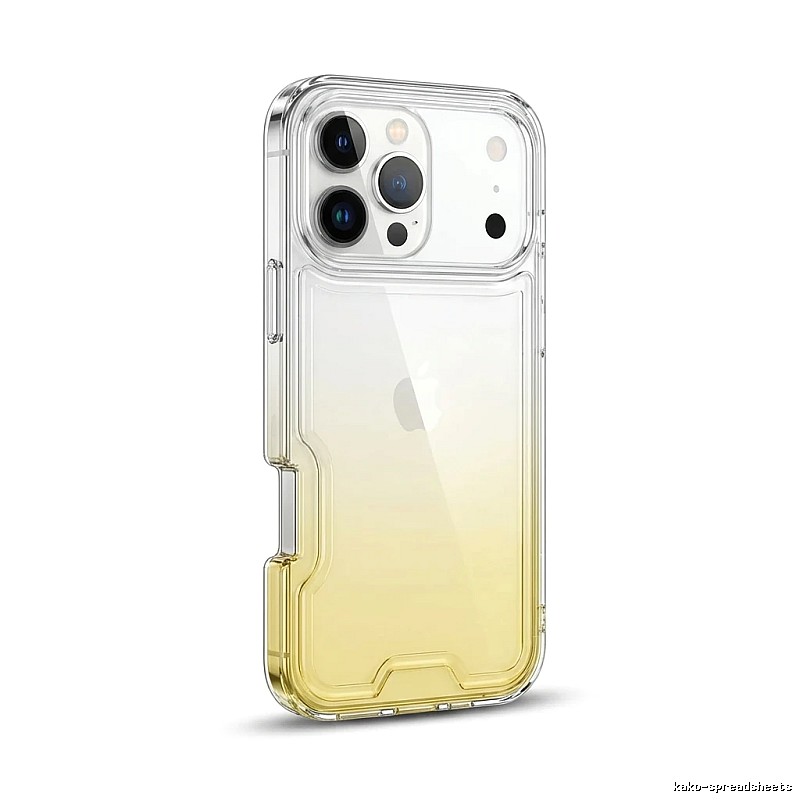 Transparent trendy iPhone phone case