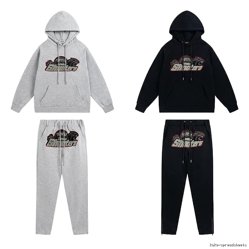 Trapstar sporty grey/black suit set