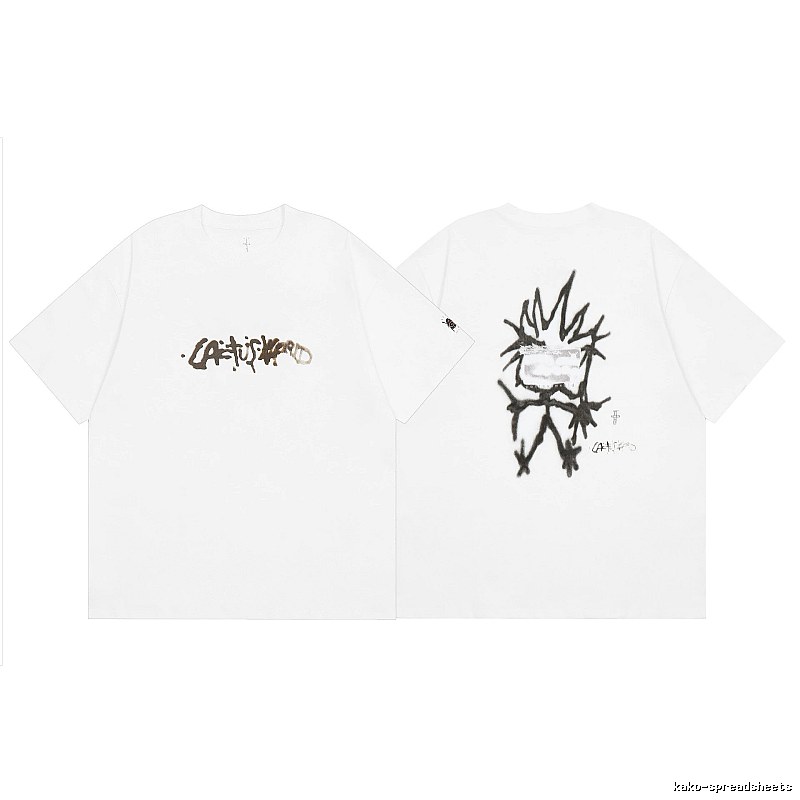 Travis Scott Gift Ready Graphic T-shirt Brown Travis Scott with Standout Detail