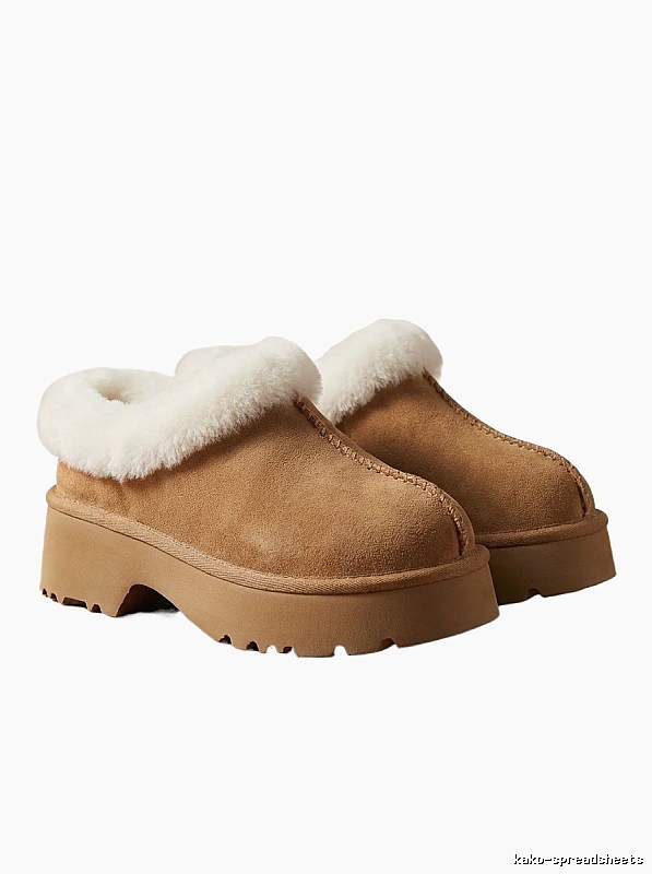 UGG Classic Plush Brown Slippers