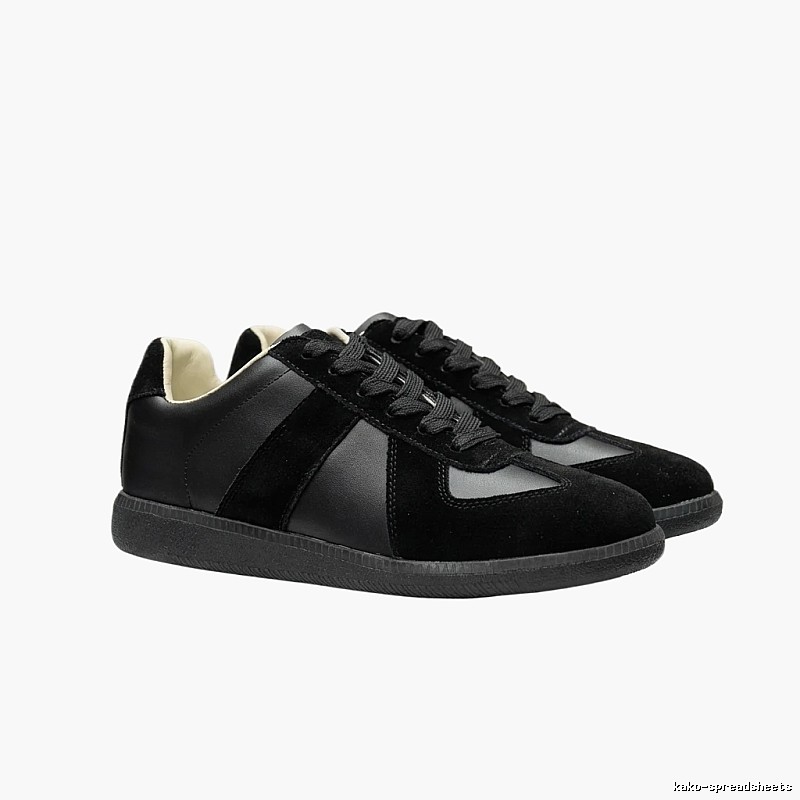 Vintage black sneakers of Maison Margiela