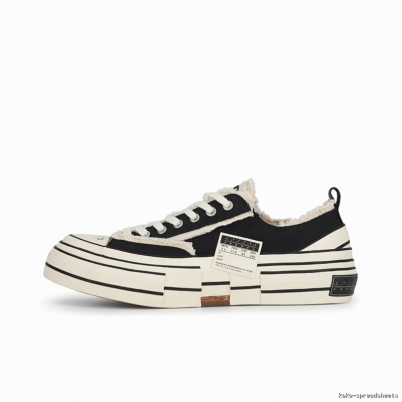 Xvessel vulcanized retro-style skate shoes