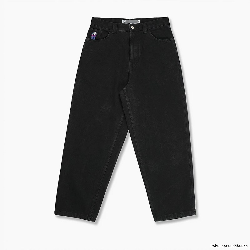 Y2K black jeans
