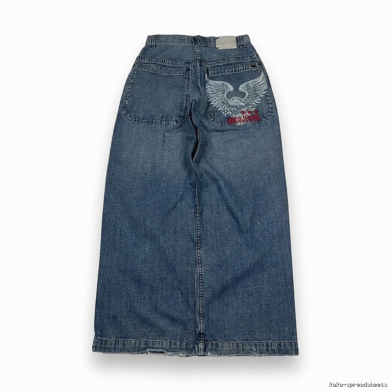 Y2K Trendy Cool Denim Skirt